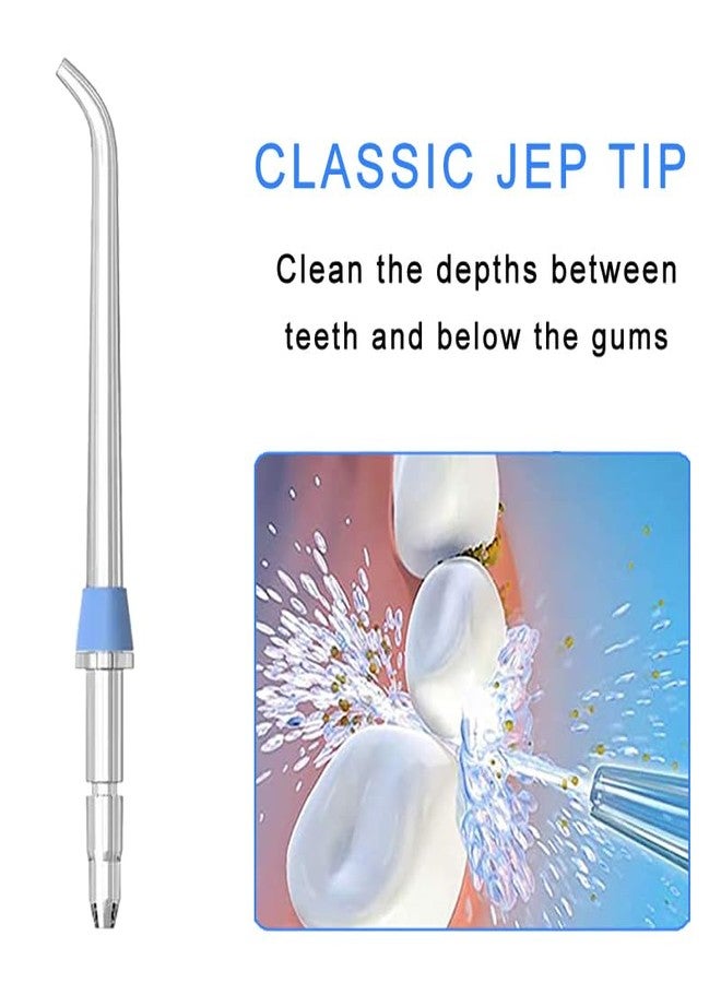 ليزيسنوج رؤوس بديلة لجهاز Waterpik، أعواد بديلة لجهاز Waterpik لتنظيف الأسنان بالماء (10 رؤوس وعلبة تخزين)، رؤوس بديلة لجهاز Waterpik لتنظيف الأسنان بالماء للطرازات التالية: WP-663، WP-150، WP-660، WP-580، wp-150w، wp667w، WP-140 - Image 5